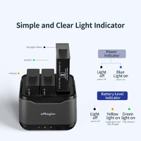 3-slot Battery Charger Hub for Magisn - Compact & Efficient thumbnail