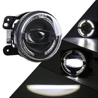 2 Pcs 4 Inch Car Led Angel Eyes Spotlight Modified Fog Lights For Jeep Wrangler / Dodge / Chrysler Pt Cruiser thumbnail