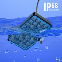 Cs - 1242A1 Car 4 Inch Square 32Leds Highlight Work Light Modified Front Bumper Lamp Spotlight thumbnail
