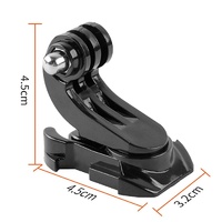 360 Rotating J-type Base for Action Cameras thumbnail