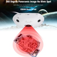 360 Degree Fisheye Lens Wifi Ip Camera With Motion Detection & Night Vision - Shark 960P thumbnail