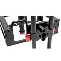 Camera Cage Handle Kit For Slr Camera - Black & Red thumbnail