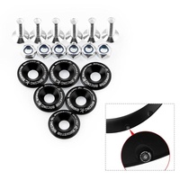 4 Pcs Car Universal Fender Flares Wheel Eyebrow Black Not Painted Wheel Eyebrow thumbnail