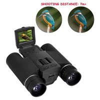 10X25 Zoom Binocular Telescope With Hd Digital Camera And 1.5 Lcd Screen - Black thumbnail