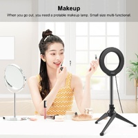 Adjustable Desktop Tripod Selfie Stick Holder - Compact thumbnail