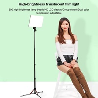 600 Led Flat Fill Light with Remote & Display - Ttv-600 thumbnail
