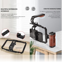 Smartphone Video Rig With Stabilizer Handles For Vlogging And Live Broadcast thumbnail