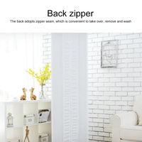 180x55x35cm Dark Grid Bear All-inclusive Fabric Dust Cover for Vertical Cabinet Ac thumbnail