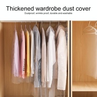 100 Disposable Transparent Dust Bags - 60x120cm - Pp Material thumbnail