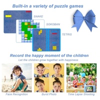 2.4 Hd Reversible Kids Camera + 16gb Memory Card & Reader - Yellow / Blue thumbnail