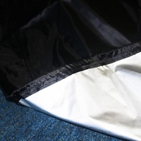 Foldable Outdoor Umbrella Cover - Uv Protection 210d Oxford Cloth 57x48x25cm Black thumbnail