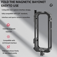 Extended Metal Cage for Insta360 X3 Camera thumbnail