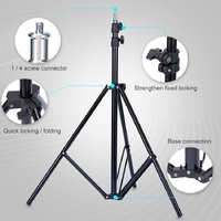 Portable 1.9M Studio Light Tripod - Oubao thumbnail