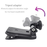 Insta360 one x / Evo Backpack Clip - Universal Fixing thumbnail