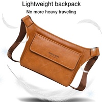 Large Capacity Crossbody Bag For Men D808 Single Shoulder Bag - Black thumbnail