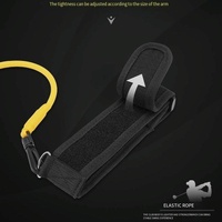 Swiping Force Golf Wave Elastic Rope Exerciser - Auxiliary for Improved Swing thumbnail