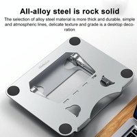 Lenovo Desktop Laptop Stand - Thinkplus Xt10 - Silver thumbnail