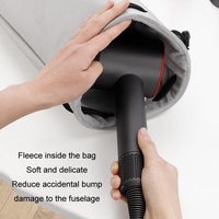 Complete Accessories Storage Bag for Dyson Hair Dryer - Black thumbnail