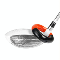 Adjustable Golf Club Head Weighting Device - Black / Red thumbnail