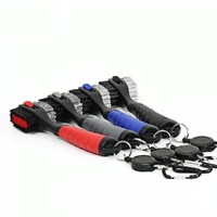 Portable Golf Club Brush - Retractable - Black thumbnail