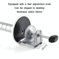 Silver Desktop Monitor Stand - Lifts Laptop thumbnail