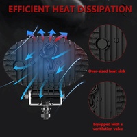 5.5 Inch Elliptical Hybrid X - Shaped Car Work Light thumbnail
