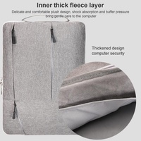 Portable Laptop Handbag - Fits 13-13.3 Inch - Casual Design - Grey thumbnail