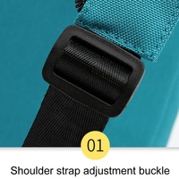 Outdoor Crossbody Bag Earphone Hole - Green thumbnail