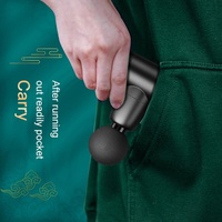 Compact Multi-Gear Fascial Massager For Home Use - Black thumbnail