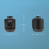 Intelligent 360 Degree Follow Gimbal Camera with Ai Face Recognition - Black thumbnail