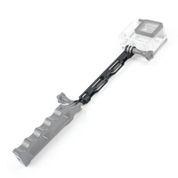 Aluminium Extension Arm for Action Cameras - 16.5cm - Red thumbnail