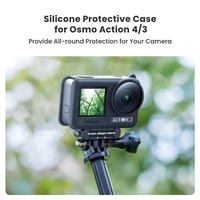 Protective Silicone Case for Dji Action Camera Accessories - Black thumbnail