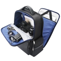 Large-capacity Business Laptop Backpack with Usb & Type-c Port - First-layer Cowhide Black thumbnail