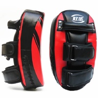 Thickened Professional Taekwondo Foot Target For Boxing And Sanda Training - Wb Red Edge thumbnail