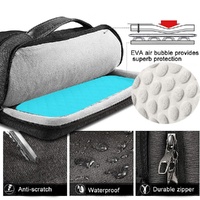 Waterproof Multifunctional Laptop Bag - 13.3-14 Inch - Black thumbnail