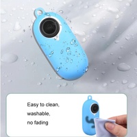 Silicone Camera Case Set with Lanyard for Insta360 Go2 - Black thumbnail