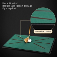 Velvet Golf Swing Exercise Blanket with Track thumbnail