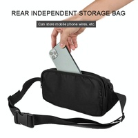 Bluetooth Speaker Messenger Bag for Jbl Flip / Ue Boom / Beats Pill - Black thumbnail