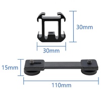 Aluminum Flashlight Bracket For Multifunctional Shoe Base With 3 Hot Boots thumbnail