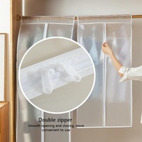 Waterproof Hanging Storage Bag for Dustproof Organization - White thumbnail