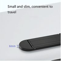 Portable Vertical Laptop Cooling Stand - Desktop Mount - Black thumbnail