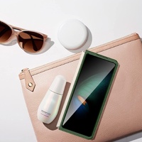 Foldable Pc Case for Samsung Galaxy z Fold 4 / 5g - Solid Colour - Wine Red thumbnail