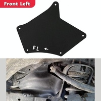 Front Wheel Fender Leather Lining For 03-17 Toyota Prado 2700 4000 Black thumbnail