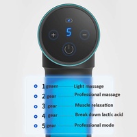 Ultimate Rechargeable Muscle Massage Gun - Blue thumbnail