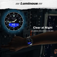 Stainless Steel Multifunction Smart Watch for Men - Waterproof thumbnail