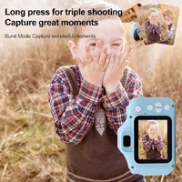 Mini Children Camera - Dual Hd Camera with 2.0 Lcd Screen - Green thumbnail