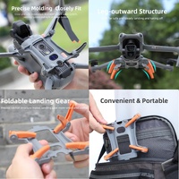 Foldable Spider Landing Gear for Dji Air 3 - Lg664 - Orange thumbnail