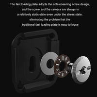 Universal Quick Release Gimbal Base for Dji Rs3 Mini / Rs3 thumbnail