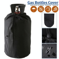 Waterproof Propane Tank Cover - 31x59cm - Black thumbnail