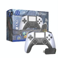 Wireless Bluetooth Game Controller for Ps5 / Ps4 / Pc - Black + White thumbnail